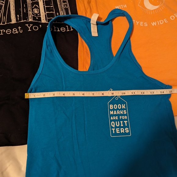 Reading themed tank tops - bundle of three - Picture 5 of 6